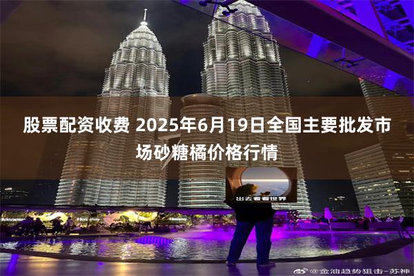 股票配资收费 2025年6月19日全国主要批发市场砂糖橘价格行情